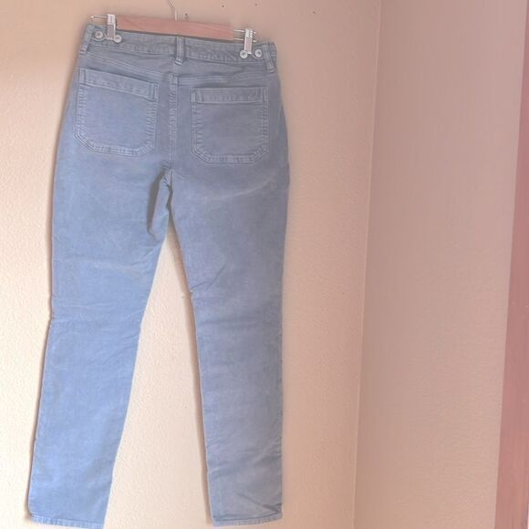 American Eagle corduroy pants light gray 6 regular Classic Skinny - Picture 4 of 13